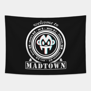 Madtown Logo - Welcome (smaller) Tapestry