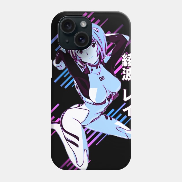 Rei Ayanami Phone Case by Retrostyle