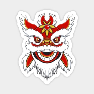 Chinese Lion Head Magnet