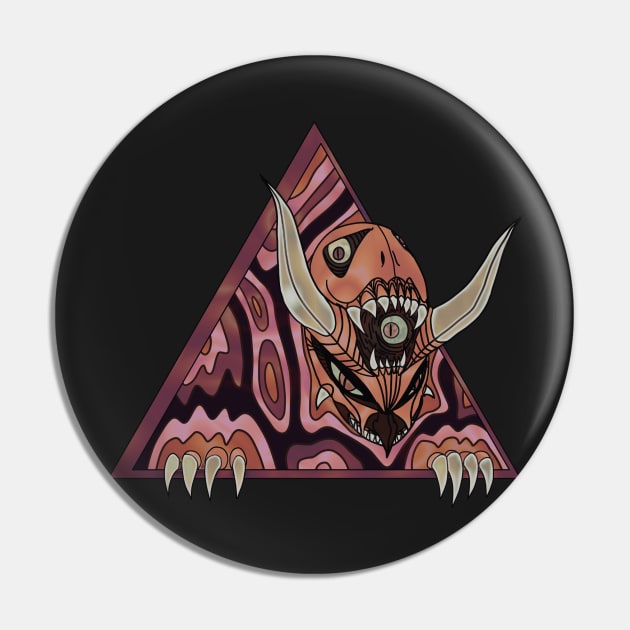 Triangular Portal Pin by Kaijester