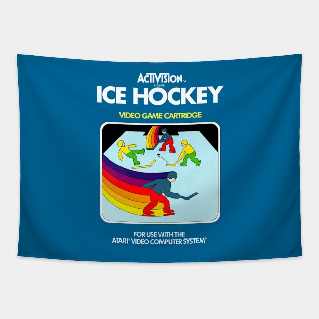 Ice Hockey Tapestry by Snomad_Designs