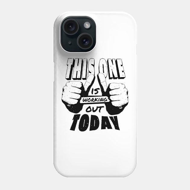 Workout Dedication Phone Case by Life2LiveDesign