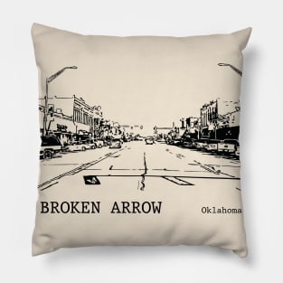 Broken Arrow Oklahoma Pillow