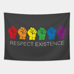 RESPECT EXISTENCE Tapestry