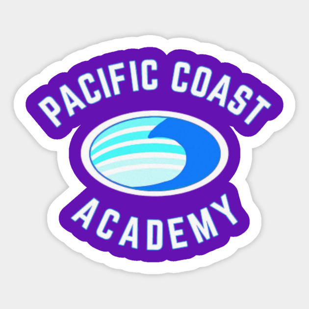 Pacific Coast Academy Zoey101 Sticker Teepublic Au