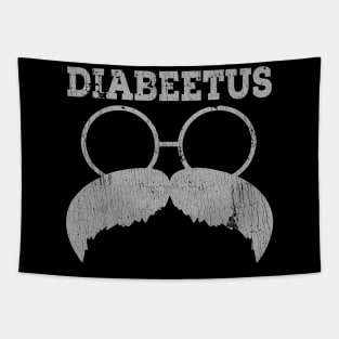 DIABEETUS white texture Tapestry