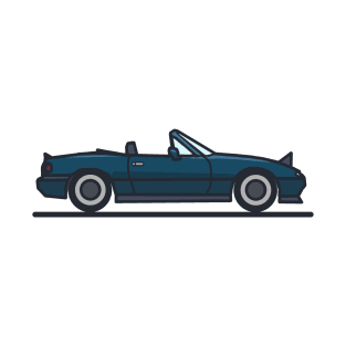 Montego blue top-down Miata NA T-Shirt