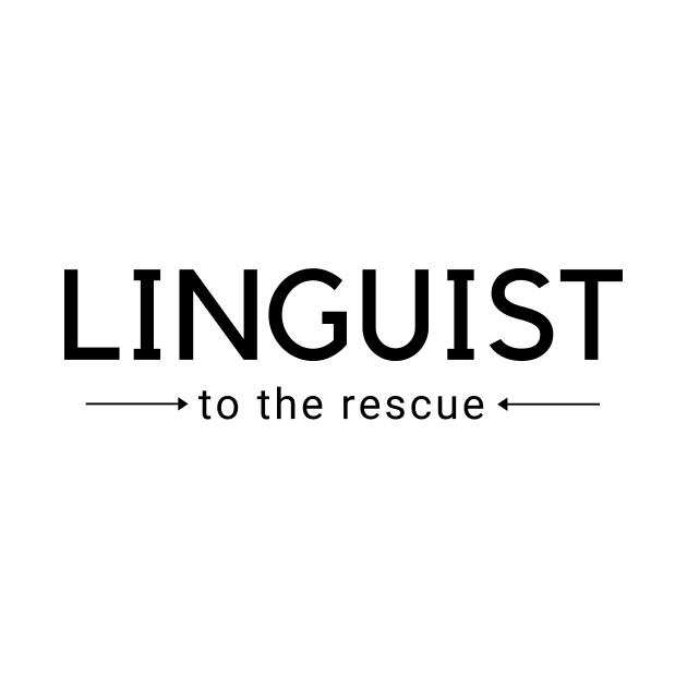 Linguist To The Rescue Minimal by mon-