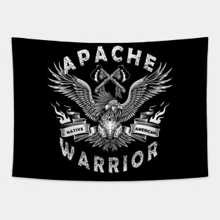 Apache Warrior Tapestry