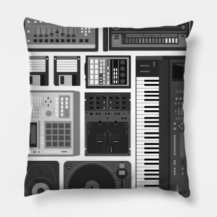 Analog Hip Hop Producer Pillow