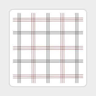 Holiday Plaid Magnet