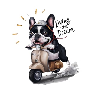 French Bulldog Living the Dream T-Shirt