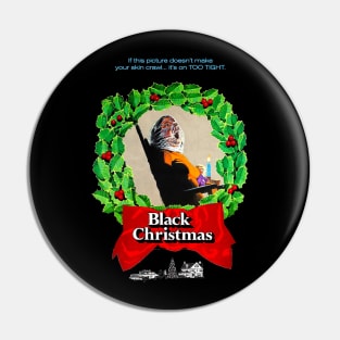 Black Christmas Pin