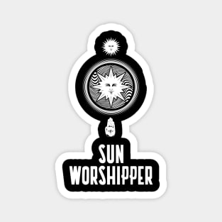 Sun Worshipper Magnet