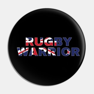 New Zealand rugby design Pin