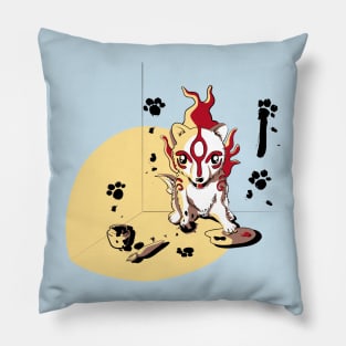 Dirty Okami Pillow