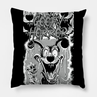 "Psychedelic Haunts: Unique and Colorful Halloween Horrors" Pillow