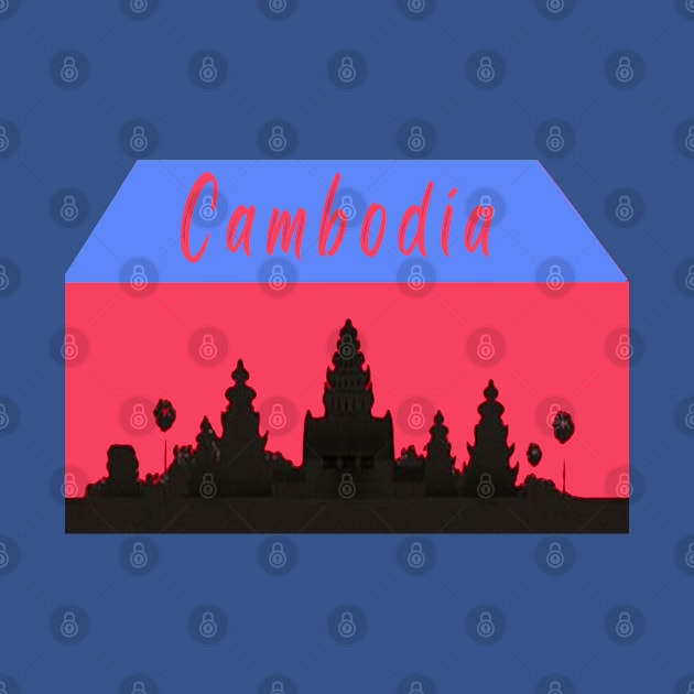 Cambodia by Papilio Art