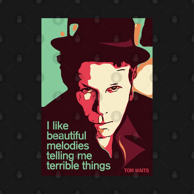 Tom Waits by TOY MACHINE 