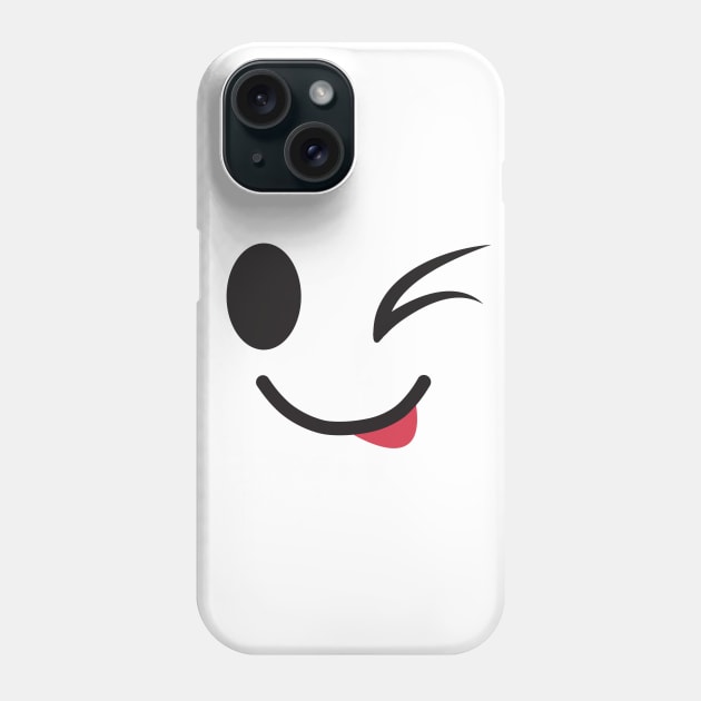 Blinking Smile Phone Case by Lumos19Studio