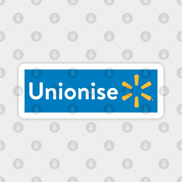 Unionise Walmart - Walmart Magnet by Football from the Left