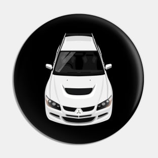 Lancer Evolution VIII Evo 8 2003-2005 - White Pin