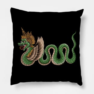 Anantaboga Balinese giant snake Pillow