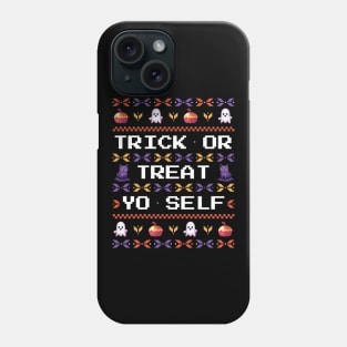 Halloween Pixel Party Phone Case