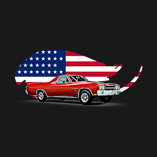 El Camino USA Print T-Shirt