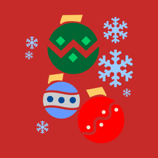 Colorful Christmas Balls T-Shirt