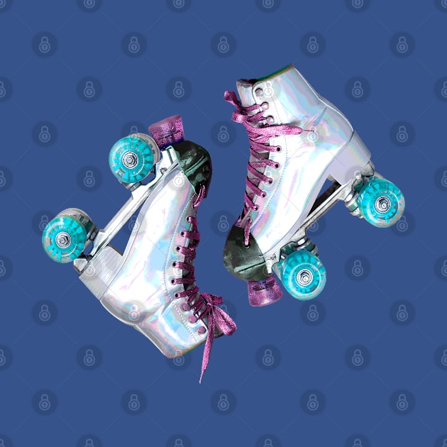 Retro Roller Skates by SandraKC