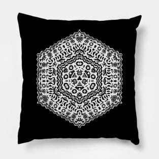 Symetrical Bogolon Mud Cloth Design Pillow