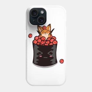 Ikura sushi fox Phone Case