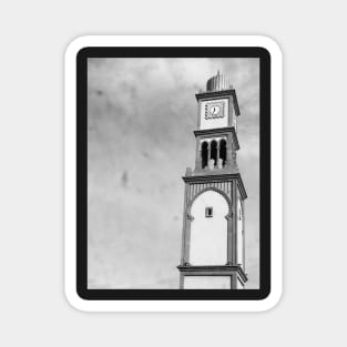 The Casablanca clock tower Magnet