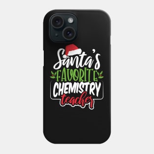 Santa's Favorite Chemistry Teacher Phone Case