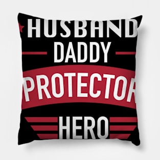 husband daddy protector hero Pillow