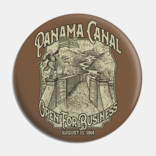 Panama Canal Open For Business 1914 Pin by JCD666