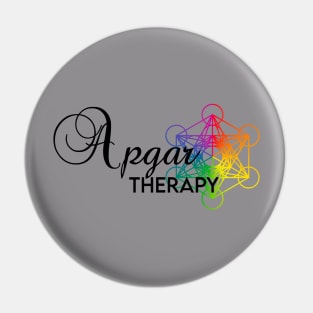 Apgar Therapy RAINBOW & BLK Pin