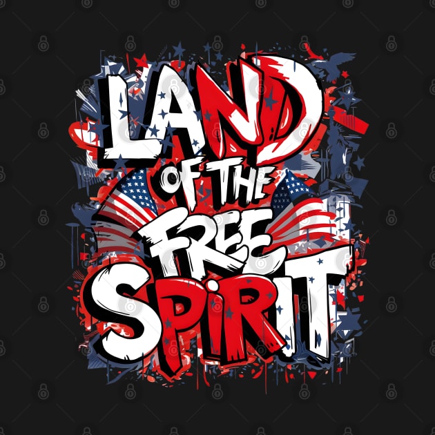 LAND OF THE FREE SPIRIT: A Red, White & Blue Celebration by PopArtyParty