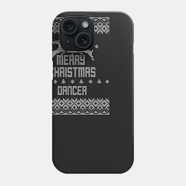 Merry Christmas DANCER Phone Case by ramiroxavier