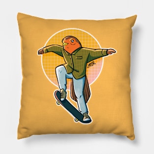 Skate Robin Pillow