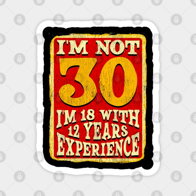 30th Birthday Magnet by lateefo