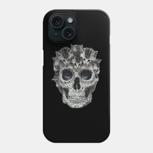 Cat Skull Cute Kitties Skull Design Creepy Kitty Skeleton Phone Case