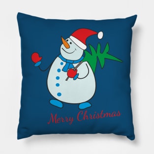 The Snowman Pillow