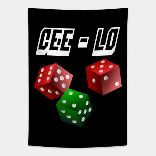Cee-Lo Dice Game Tapestry