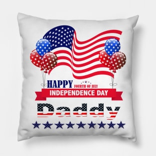 Independence Day Daddy Pillow