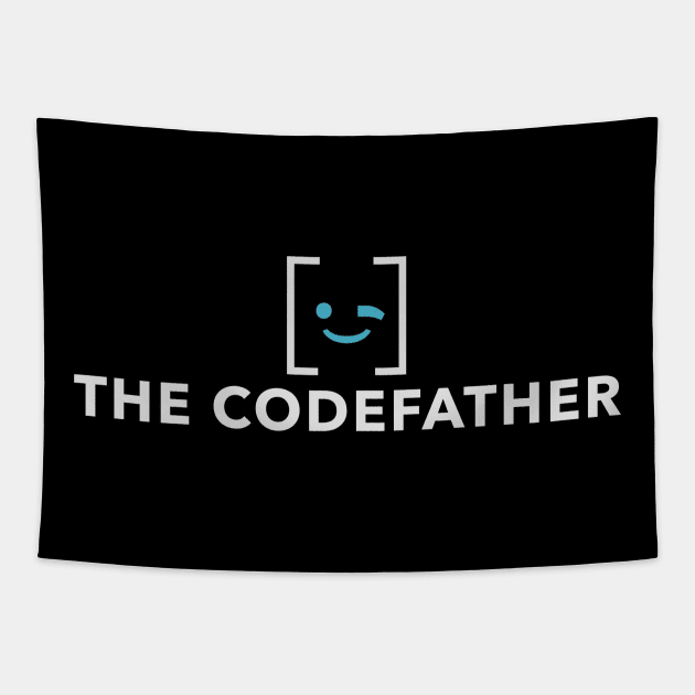 The CodeFather - Programmer Tapestry by Cyber Club Tees