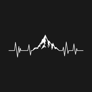 Mountain Bike Heartbeat Mountain Lifeline T-Shirt