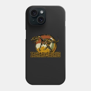 Zacharysaurus Zachary Dinosaur T-Rex Phone Case