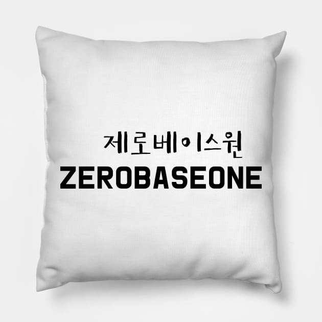 ZEROBASEONE Pillow by saytheky